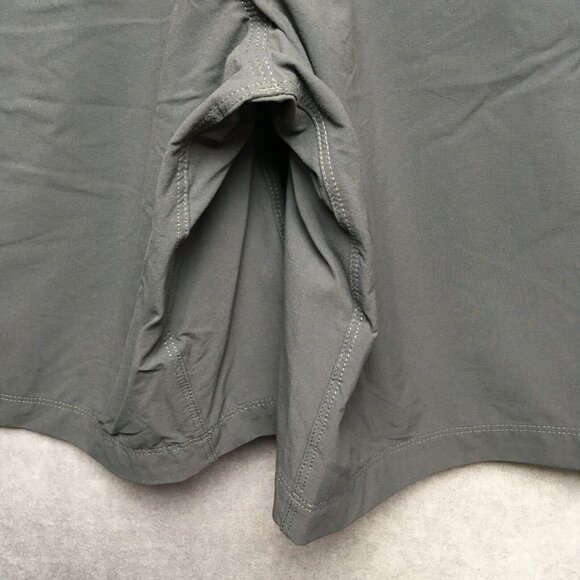 The North Face Mens Nylon‎ Cargo Shorts size 32 Gray Zipper Pockets Stretch - Picture 11 of 12